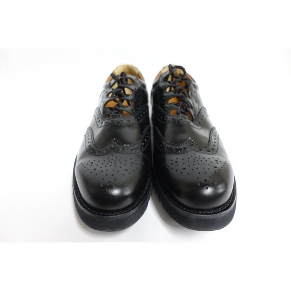 GHILLIE Shoes Wingtip Men Black Sz 15 3E EEE Extra Wide Kilt Scottish Brogues main image 8